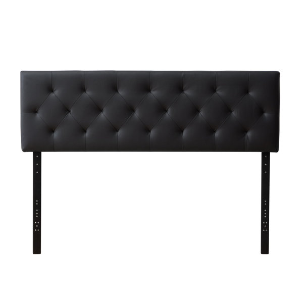 Steelside™ Mattson Adjustable Faux Leather Headboard & Reviews Wayfair